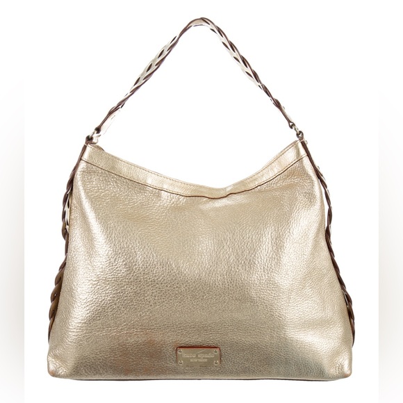 kate spade Handbags - Gold Kate Spade Tote with Braided Strap